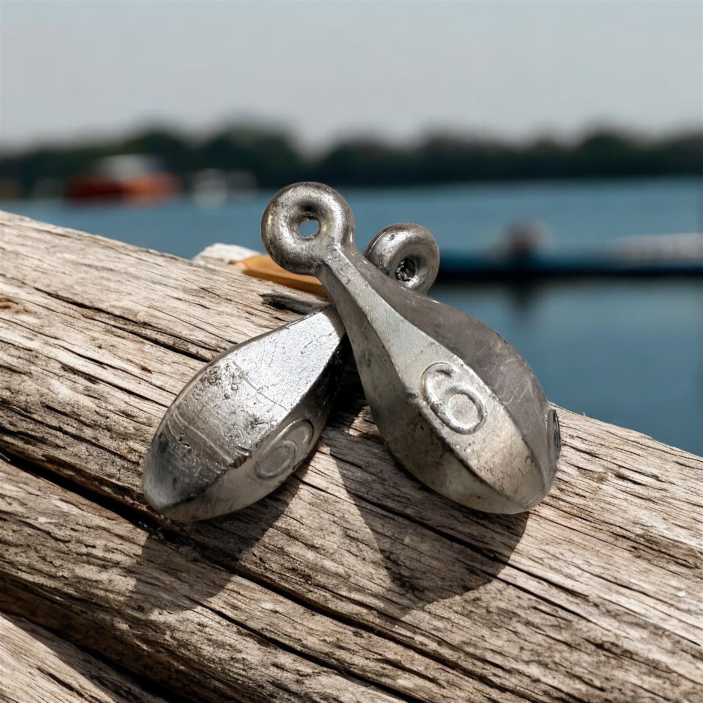 Lead bank weights